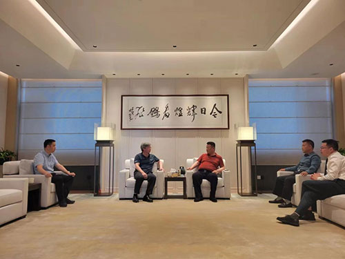 上海摩斯国际集团总经理张世洪一行赴山西企业走访座谈(图1)