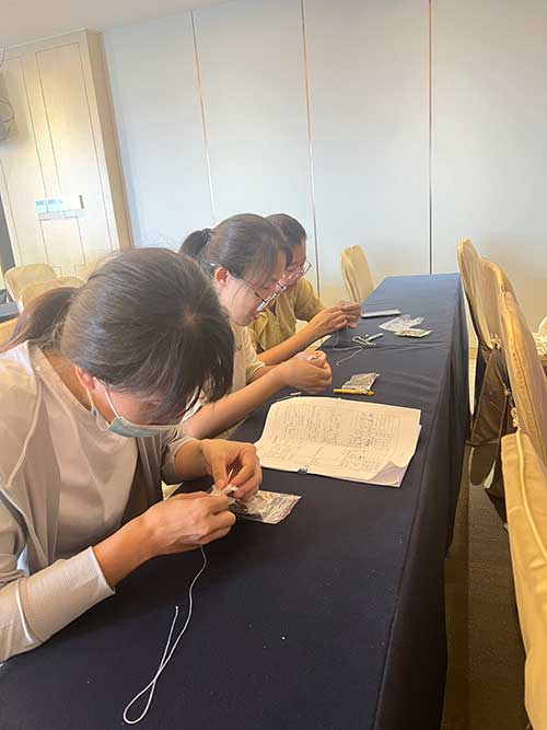 【巧手做香包 健康迎端午】摩斯国际集团开展香包制作活动(图3)